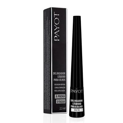 Delineador Líquido Payot À Prova D Água Preto 2,5ml