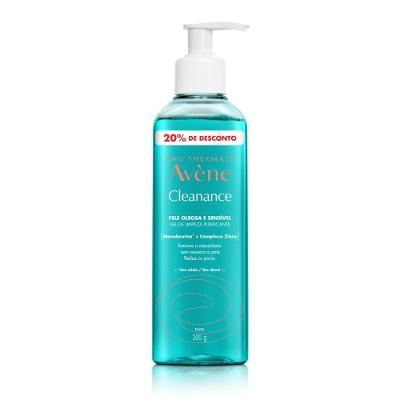 Gel De Limpeza Facial Avène Cleanance 20% De Desconto 300g