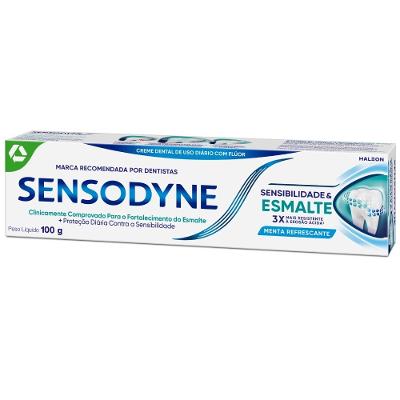 Creme Dental Sensodyne Sensibilidade E Esmalte Menta 100g