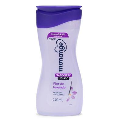 Sabonete Líquido Monange Flor De Lavanda 240ml