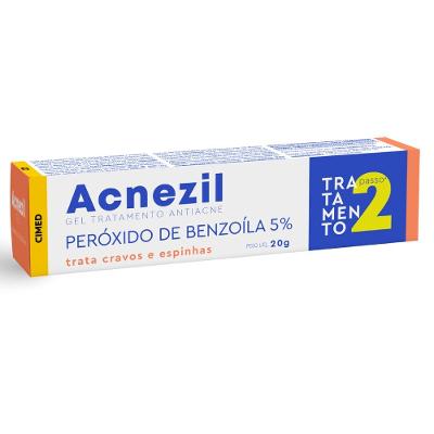 Gel Antiacne Acnezil Peróxido De Benzoíla 5% 20g