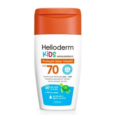 Protetor Solar Infantil Helioderm Kids Fps70 120ml