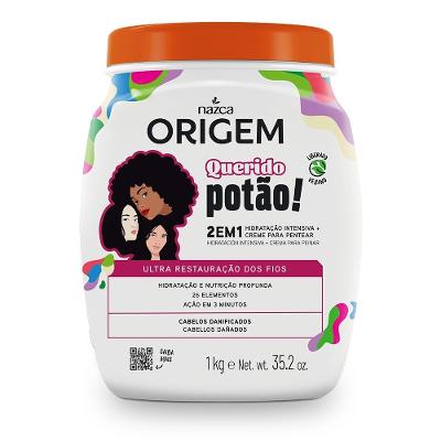 Creme De Tratamento Capilar Origem 2 Em 1 Querido Potão 1kg