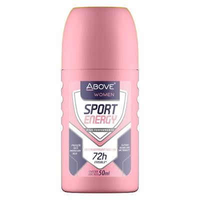 Desodorante Roll-on Above Sport Energy Women 50ml