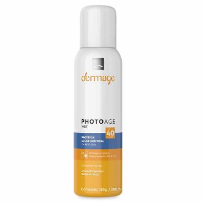 Protetor Solar Corporal Dermage Photoage Wet Fps40 200ml