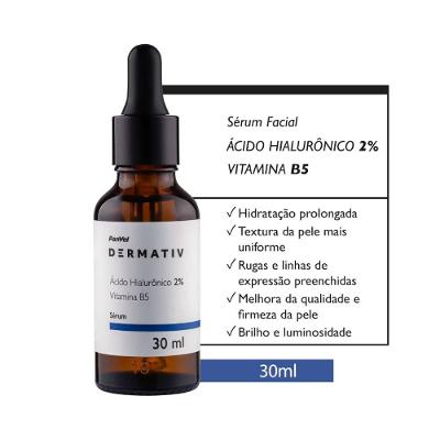 Sérum Hidratante Facial Ácido Hialurônico 2% + Vitamina B5 Panvel Dermativ 30ml