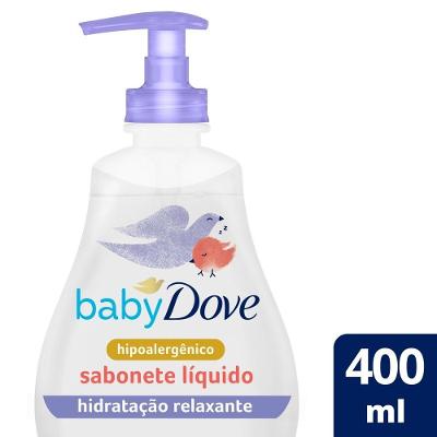 Sabonete Líquido De Glicerina Hidratação Relaxante Dove Baby Hora De Dormir Frasco 400ml