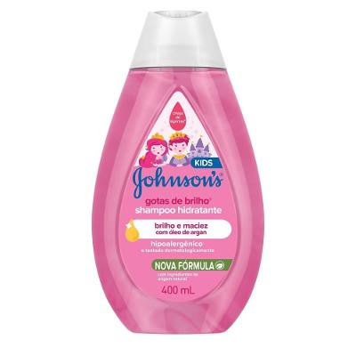 Shampoo Johnsons Kids Gotas De Brilho 400ml