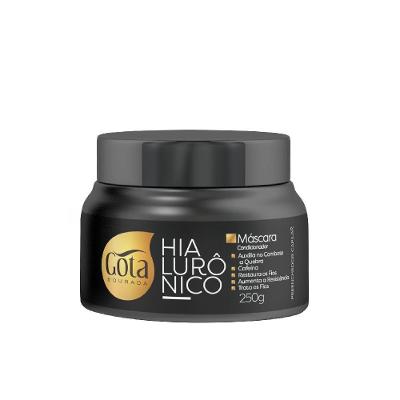 Mascara Capilar Gota Dourada Hialurônico 250g