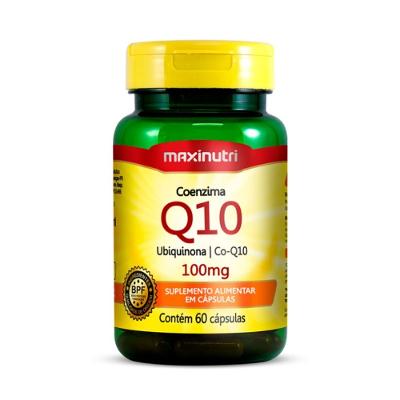 Coenzima Q-10 Gold Maxinutri 100mg 60 Cápsulas