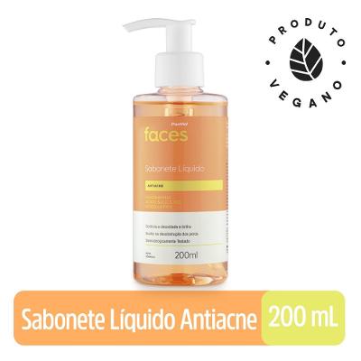 Sabonete Líquido Panvel Faces Antiacne 200ml