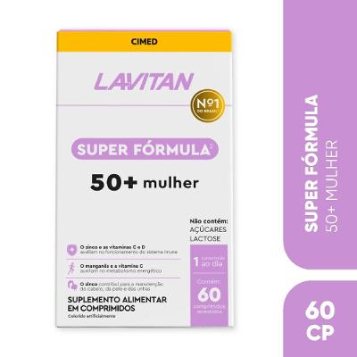  Lavitan Super Fórmula 50+ 60 Comprimidos