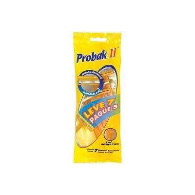 Aparelho Barbear Descartável Gillette Probak Ii 7 Unidades
