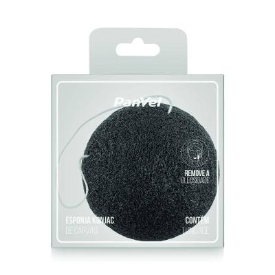 Esponja Konjac De Carvão Panvel Acessórios
