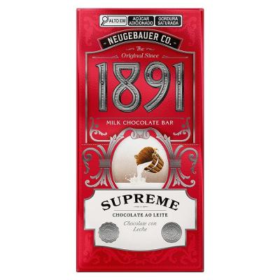 Chocolate Em Barra Neugebauer 1891 Supreme Ao Leite 90g