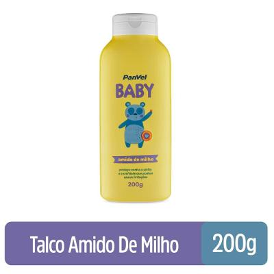 Talco Panvel Baby Amido De Milho 200g