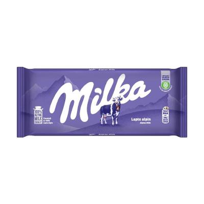 Chocolate Em Barra Milka Alpine Milk 100g