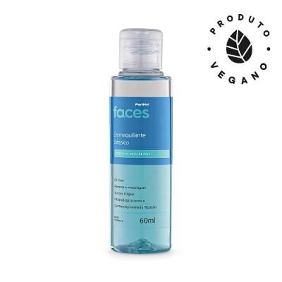 Mini Demaquilante Bifásico Panvel Faces 60ml