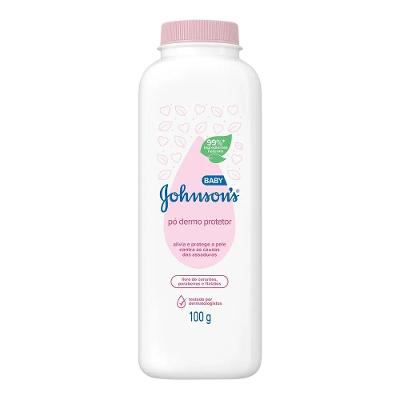 Talco Pó Dermo Protetor Johnsons Baby 100g