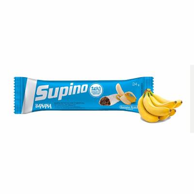 Barra De Fruta Supino Chocolate Branco Zero 24g