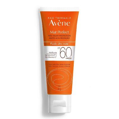Protetor Solar Avene Mat Perfect Fluido Ultra Mate Sem Cor Fps 60 40g