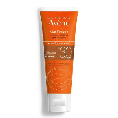 Protetor Solar Avene Mat Perfect Aqua Fluido Com Cor Fps 30 40g