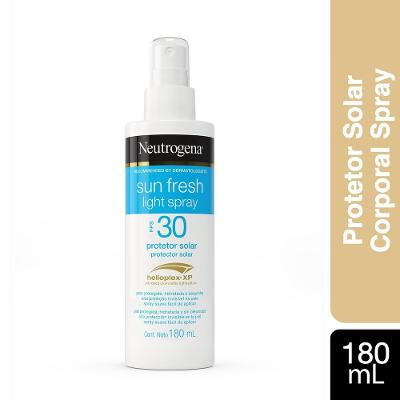 Protetor Solar Neutrogena Sun Fresh Light Spray Fps30 180ml