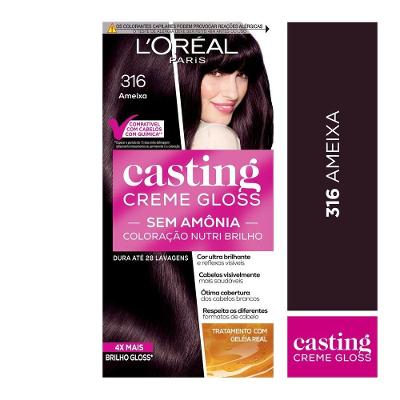 Tinta De Cabelo Casting Creme Gloss De L’oréal Paris 316 Ameixa 246g