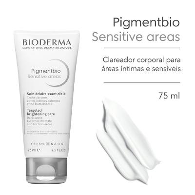 Clareador Corporal Bioderma Pigmentbio Sensitive Áreas Íntimas E Sensíveis 75ml