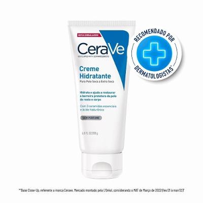 Creme Hidratante Cerave Pele Seca A Extra Seca 200g