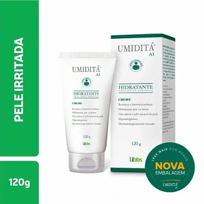 Creme Hidratante Umiditá Ai Peles Sensíveis 120g