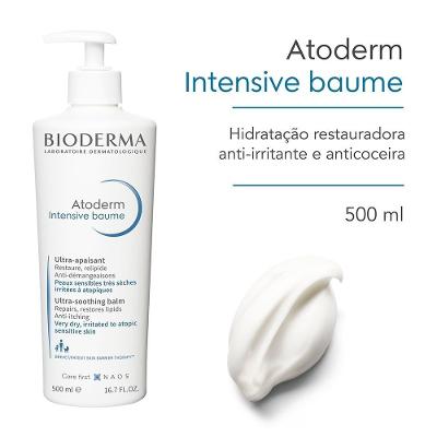 Hidratante Bioderma Atoderm Intensive Baume Para Peles Com Ressecamento Intenso E Coceira 500ml