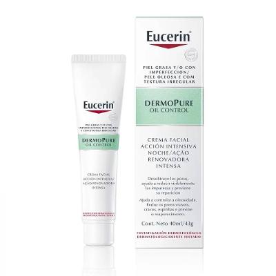 Creme Facial Eucerin Dermopure Ação Renovadora Antiacne 40ml