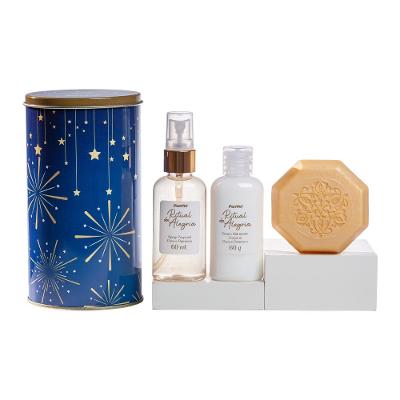 Kit Presente De Natal Ritual Da Alegria Panvel Spray Corporal 60ml + Hidratante 60g + Sabonete 90g