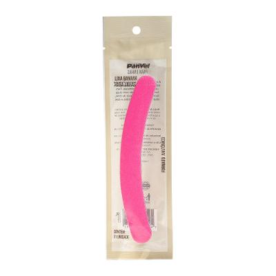 Lixa De Unhas Em Formato Banana Cor Rosa Panvel