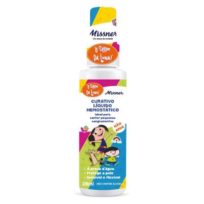 Curativo Líquido Hemostatico Missner Show Da Luna 28ml