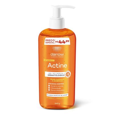 Gel De Limpeza Facial Actine Promocional 240g