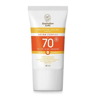 Protetor Solar Facial Australian Gold Antiox Complex Fps70 40ml
