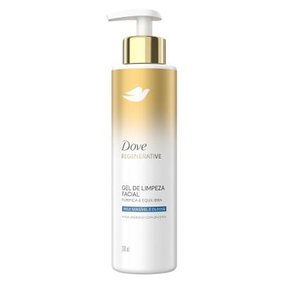 Gel De Limpeza Facial Dove Regenerative Pele Sensível E Oleosa 300ml