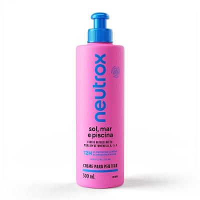 Creme Para Pentear Neutrox Sol, Mar E Piscina 300ml