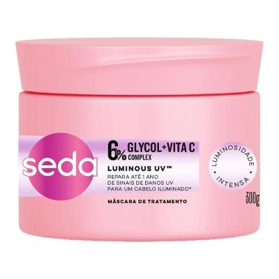 Máscara De Tratamento Seda Luminous Uv 6% Glycol + Vita C Complex 300g