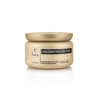 Máscara De Tratamento Eudora Siàge Reconstrói Os Fios 250g