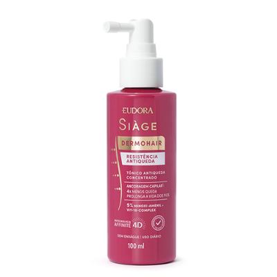 Tônico Capilar Eudora Siàge Dermohair Resistência Antiqueda 100ml