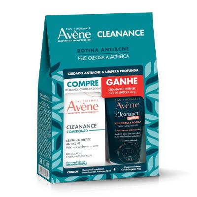 Kit Avène Cleanance Sérum Comedomed 30ml + Gel De Limpeza 40g