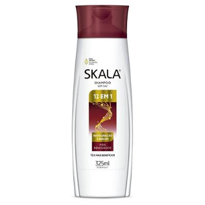 Shampoo Skala Restauração E Brilho 12 Em 1 325ml