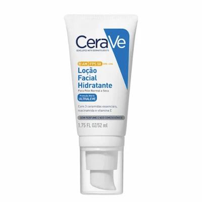 Loção Facial Hidratante Cerave Para Pele Normal A Seca Fps50 52ml