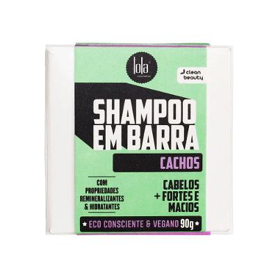 Shampoo Em Barra Lola Cosmetics Cachos 90g