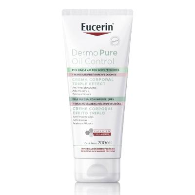 Creme Corporal Efeito Triplo Eucerin Dermopure Oil Control 200ml