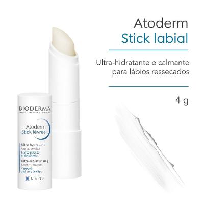 Hidratante Labial Bioderma Atoderm Stick 4g