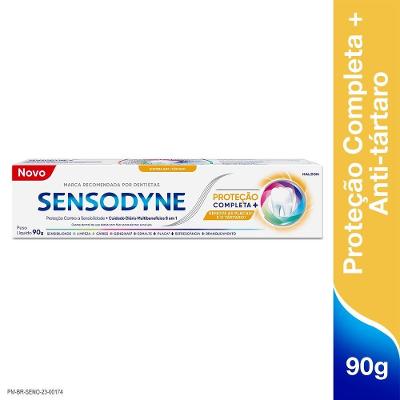 Creme Dental Para Dentes Sensíveis Sensodyne Proteção Completa 90g